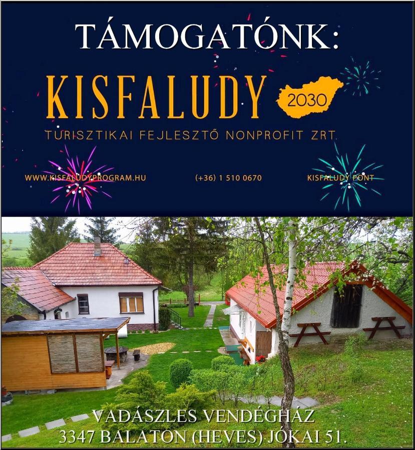 Vadaszles Vendeghaz Bukkszentmarton Exteriör bild
