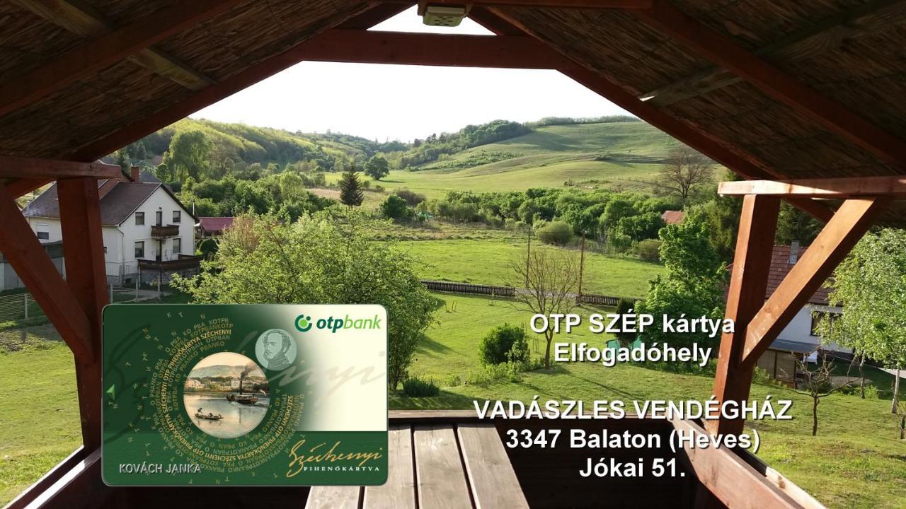 Vadaszles Vendeghaz Bukkszentmarton Exteriör bild